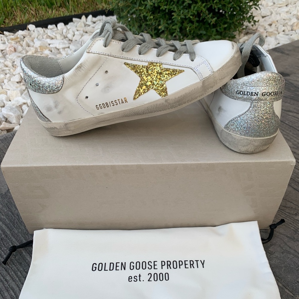 Golden Goose Superstar Low-Top Sneakers size 36